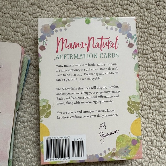 Mama Natural Birth Affirmation Cards - Picture 3 of 10